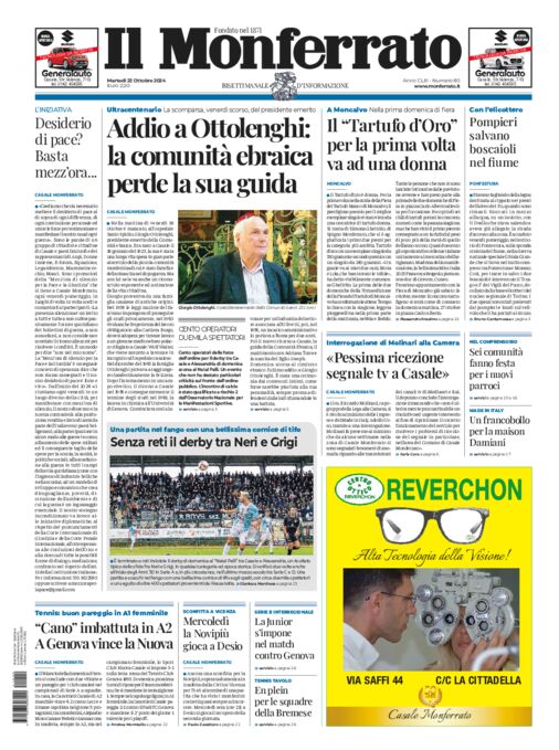 Il Monferrato - Edizione 80 del 22/10/2024